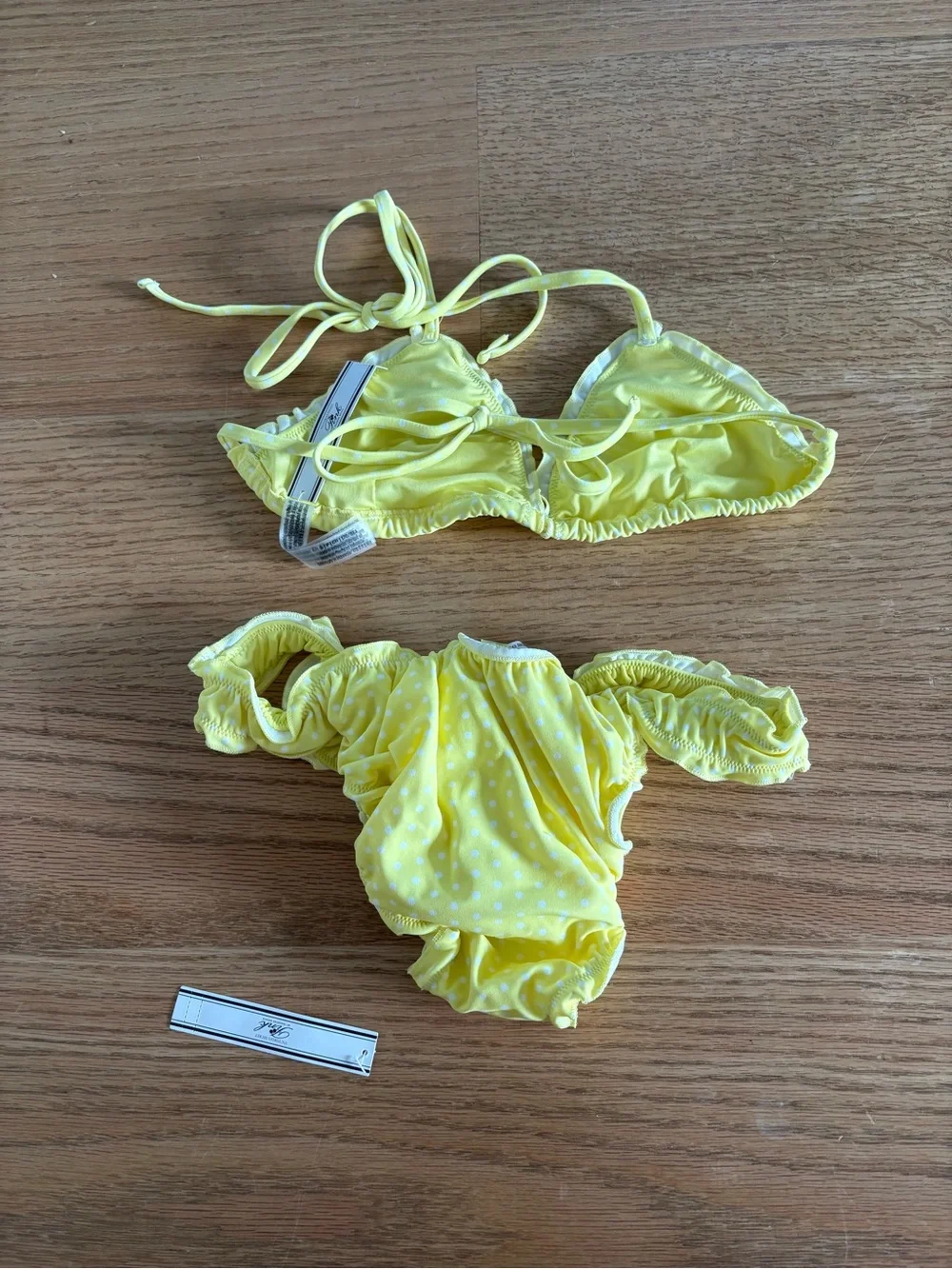 Frankie’s bikinis yellow set